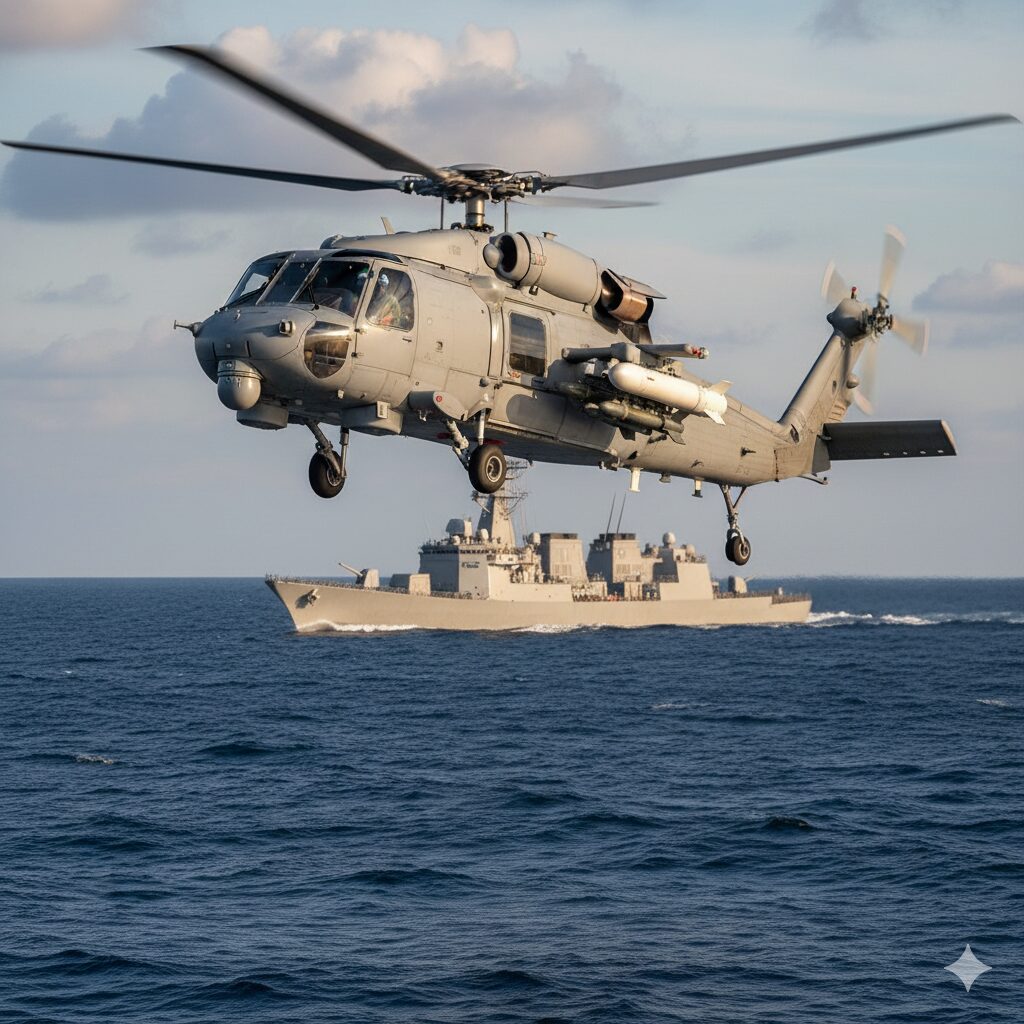 艦艇の哨戒ヘリコプターは「空飛ぶ頭脳」！対潜戦の主役が持つ驚異の能力と最新進化とは？