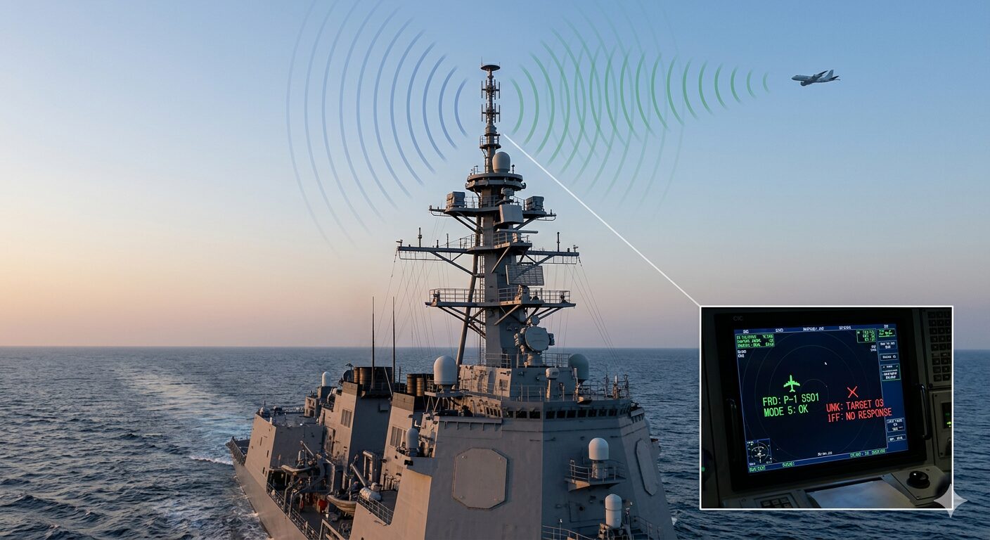 【決定版】IFF（敵味方識別装置）とは何か？仕組み・歴史・最新モード5・NCTR・ドローン時代の課題まで完全解説